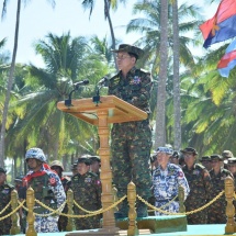 တိုင်းပြည်ကိုကာကွယ်နိုင်ရန်အတွက် တပ်မတော်သည် ကာကွယ်ရေးစွမ်းပကား တောင့်တင်းခိုင်မာအောင်အမြဲမပြတ်ဆောင်ရွက်ရန်လို