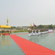 Senior General Min Aung Hlaing welcomes and holds meeting with Chief of General Staff Department of the Lao People’s Armed Forces Lt. Gen. Souvone LEUANGBOUNMY