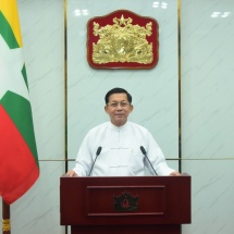 The speech (draft) on one-year State responsibilities discharged by the State Administration Council to be delivered by Chairman of the State Administration Council Prime Minister Senior General Min Aung Hlaing