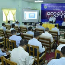 နိုင်ငံတော်စီမံအုပ်ချုပ်ရေးကောင်စီဥက္ကဋ္ဌ နိုင်ငံတော်ဝန်ကြီးချုပ် ဗိုလ်ချုပ်မှူးကြီး မင်းအောင်လှိုင် တွံတေးမြို့နယ်၊ ရွှေမုယင်းဒေသအတွင်း ငါးမွေးမြူရေးလုပ်ငန်းဆောင်ရွက်ထားရှိမှု အခြေအနေများနှင့် ငါးလုပ်ငန်းသိပ္ပံ(တွံတေး)သို့ သွားရောက်ကြည့်ရှုစစ်ဆေး