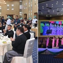 Dinner in honour of Myanmar National Education Conference 2024 held; Chairman of State Administration Council Prime Minister Senior General Min Aung Hlaing attends the dinner