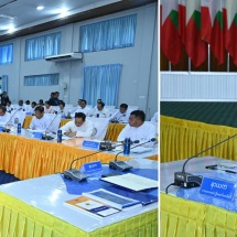 e-Government ဦးဆောင်ကော်မတီ၏ (၁/၂၀၂၄) လုပ်ငန်း ညှိနှိုင်းအစည်းအဝေးကျင်းပ  e-Government ဦးဆောင်ကော်မတီနာယက နိုင်ငံတော်စီမံအုပ်ချုပ်ရေးကောင်စီဥက္ကဋ္ဌ နိုင်ငံတော်ဝန်ကြီးချုပ် ဗိုလ်ချုပ်မှူးကြီး မင်းအောင်လှိုင် တက်ရောက်အမှာစကားပြောကြား