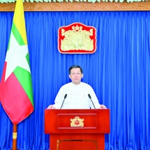 An opening speech delivered by Chairman of the State Administration Council Prime Minister Senior General Min Aung Hlaing at the ceremony to mark the Myanmar Women’s Day