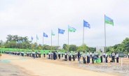 Chairman of State Administration Council Prime Minister Senior General Min Aung Hlaing attends 2nd 2024 monsoon tree plantation ceremony of Nay Pyi Taw, Union Territory, plants gangaw sapling