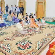 Inauguration ceremony of Maravijaya Monastery in Maravijaya Buddha Park of Maravijaya Buddha Image held