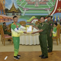 Tatmadaw member athletes, coaches who brought honour to the nation in 32nd SEA Games and 12th ASEAN Para Games honoured