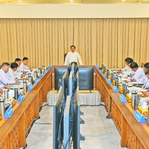 Meeting on increasing cotton yield, extending crop cultivation and developing livestock held; Chairman of State Administration Council Prime Minister Senior General Min Aung Hlaing participates in the discussions