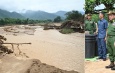 SAC Chairman Commander-in-Chief of Defence Services Senior General Min Aung Hlaing inspects military headquarters in Tatkon Station facing impacts of natural disasters, gives necessary guidance, presents relief supplies