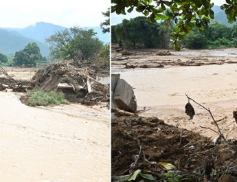 နိုင်ငံတော်စီမံအုပ်ချုပ်ရေးကောင်စီဥက္ကဋ္ဌ တပ်မတော်ကာကွယ်ရေးဦးစီးချုပ် ဗိုလ်ချုပ်မှူးကြီး မင်းအောင်လှိုင်     ရေကြီးရေလျှံမှုသဘာဝဘေးဒဏ်ကြုံတွေ့ခဲ့ရသည့် တပ်ကုန်းတပ်နယ်အတွင်းရှိ တပ်ဌာနချုပ်များအား သွားရောက်ကြည့်ရှုစစ်ဆေး၊ လိုအပ်သည်များမှာကြား၊ ထောက်ပံ့ရေးပစ္စည်းများ ပေးအပ်