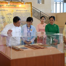 Chairman of State Administration Council Prime Minister Senior General Min Aung Hlaing attends paper reading session in commemoration of 555th birthday of Shin Maha Ratthasara