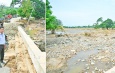 SAC Chairman Prime Minister Senior General Min Aung Hlaing inspects repair of roads and bridges damaged in heavy rains, flooding in Nay Pyi Taw Council Area