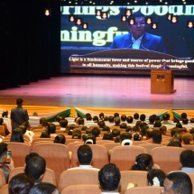 Chairman of State Administration Council Prime Minister Senior General Min Aung Hlaing graces Deepawali Festival