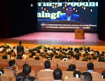 Chairman of State Administration Council Prime Minister Senior General Min Aung Hlaing graces Deepawali Festival