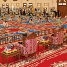 Kathina Robe Offering Ceremony of State Administration Council of the Republic of the Union of Myanmar (2024) held