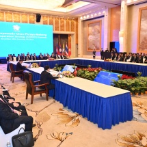 SAC Chairman Prime Minister Senior General Min Aung Hlaing attends 10th Ayeyawady-Chao Phraya-Mekong Economic Cooperation Strategy (ACMECS)