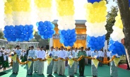 SAC Chairman Prime Minister Senior General Min Aung Hlaing attends inauguration of the underpass, the second facility of its kind in Myanmar