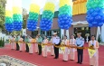 Opening ceremony of cotton fiber 2/80 manufacturing branch of Tatmadaw  Textile Factory (Meiktila) held, attended by Chairman of State Administration  Council Commander-in-Chief of Defence Services Senior General Min Aung Hlaing 