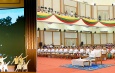 Opening ceremony of Yarpyae (centenary) Hall and Yarpyae Thabin marking the centennial of Yezin Agricultural University held; Chairman of State Administration Council Prime Minister Senior General Min Aung Hlaing attends the ceremony