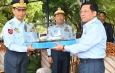 Chairman of State Administration Council Commander-in-Chief of Defence Services Senior General Min Aung Hlaing attends 77th Founding Anniversary of Tatmadaw (Air) and commissioning ceremony of aircraft