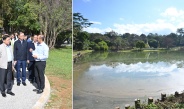 SAC Chairman Prime Minister Senior General Min Aung Hlaing inspects National Kandawgyi Garden, Thumingala advanced market project in PyinOoLwin