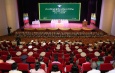 SAC Chairman Commander-in-Chief of Defence Services Senior General  Thadoe Maha Thray Sithu Thadoe Thiri Thudhamma Min Aung Hlaing attends the ceremony to present gallantry medals of Tatmadaw